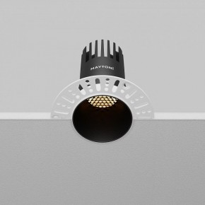 Встраиваемый светильник Maytoni Dip DL120-10W-2.7K-TRS-B в Чебаркуле - chebarkul.ok-mebel.com | фото 7