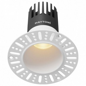 Встраиваемый светильник Maytoni Dip DL120-10W-2.7K-TRS-W в Чебаркуле - chebarkul.ok-mebel.com | фото