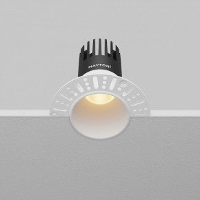 Встраиваемый светильник Maytoni Dip DL120-10W-2.7K-TRS-W в Чебаркуле - chebarkul.ok-mebel.com | фото 6