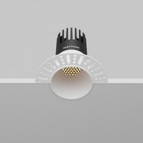 Встраиваемый светильник Maytoni Dip DL120-10W-2.7K-TRS-W в Чебаркуле - chebarkul.ok-mebel.com | фото 8