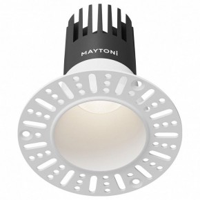 Встраиваемый светильник Maytoni Dip DL120-10W-4K-TRS-W в Чебаркуле - chebarkul.ok-mebel.com | фото