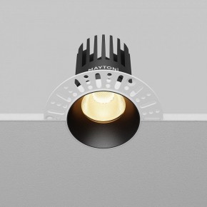 Встраиваемый светильник Maytoni Dip DL121-15W-2.7K-TRS-B в Чебаркуле - chebarkul.ok-mebel.com | фото 5