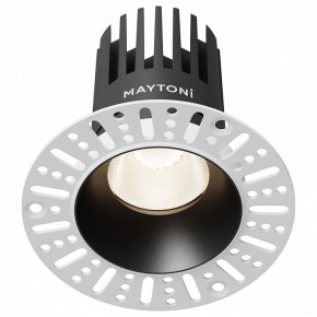 Встраиваемый светильник Maytoni Dip DL121-15W-4K-TRS-B в Чебаркуле - chebarkul.ok-mebel.com | фото