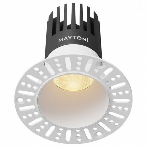 Встраиваемый светильник Maytoni Dip DL122-15W-2.7K-TRS-W в Чебаркуле - chebarkul.ok-mebel.com | фото