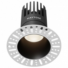 Встраиваемый светильник Maytoni Dip DL122-15W-4K-TRS-B в Чебаркуле - chebarkul.ok-mebel.com | фото 12