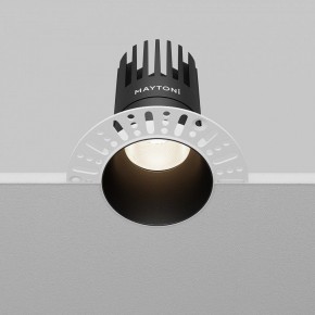 Встраиваемый светильник Maytoni Dip DL122-15W-4K-TRS-B в Чебаркуле - chebarkul.ok-mebel.com | фото 4