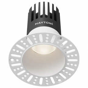 Встраиваемый светильник Maytoni Dip DL122-15W-4K-TRS-W в Чебаркуле - chebarkul.ok-mebel.com | фото