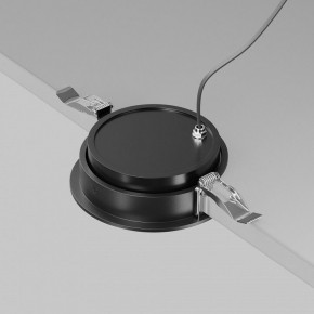 Встраиваемый светильник Maytoni Lens DL105-12W3K-B в Чебаркуле - chebarkul.ok-mebel.com | фото 4