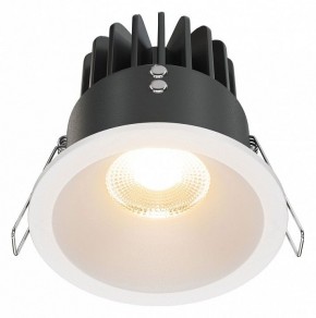 Встраиваемый светильник Maytoni Zoom DL034-01-12W2.7K-W в Чебаркуле - chebarkul.ok-mebel.com | фото