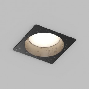 Встраиваемый влагозащищенный светильник DEEP, IP65, 15 Вт, GU5.3, LED, черный, пластик в Чебаркуле - chebarkul.ok-mebel.com | фото 3