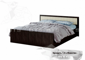 "Фиеста" кровать 1,4м LIGHT в Чебаркуле - chebarkul.ok-mebel.com | фото 1