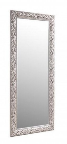 Зеркало большое Тиффани Premium черная/серебро (ТФ/02(П) в Чебаркуле - chebarkul.ok-mebel.com | фото
