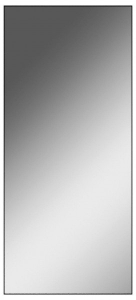 Зеркало Corsica 900х400 black без подсветки Sansa (SB1062Z) в Чебаркуле - chebarkul.ok-mebel.com | фото