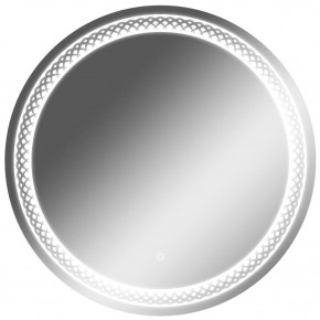 Зеркало Прая 700х700 с подсветкой Домино (GL7048Z) в Чебаркуле - chebarkul.ok-mebel.com | фото