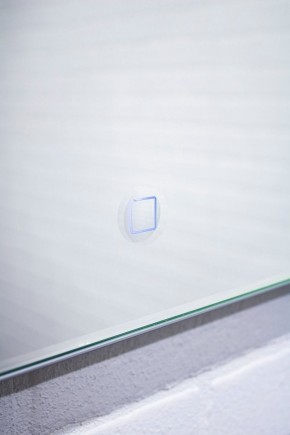 Зеркало Quadro 100 alum (линза) с подсветкой Sansa (SQL1030Z) в Чебаркуле - chebarkul.ok-mebel.com | фото 7