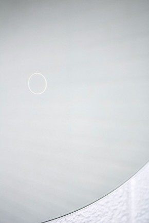 Зеркало София 600х600 с подсветкой Домино (GL7045Z) в Чебаркуле - chebarkul.ok-mebel.com | фото 3