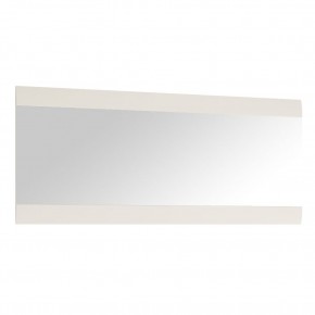 Зеркало /TYP 121, LINATE ,цвет белый/сонома трюфель в Чебаркуле - chebarkul.ok-mebel.com | фото