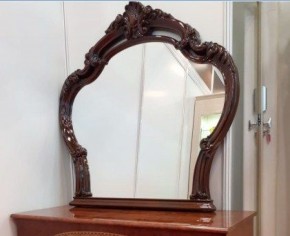 Зеркало в раме к кровати 1800, Ирина (08.250) орех в Чебаркуле - chebarkul.ok-mebel.com | фото 1